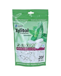 MIRADENT Xylitol Zahnpflegekaugummi Spearmint Ref.