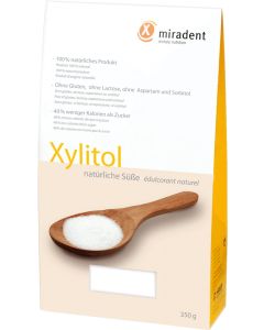 MIRADENT Zuckerersatz Xylitol Pulver