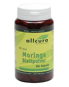 MORINGA BLATTPULVER Bio Kapseln