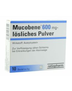 Mucobene 600mg-lÖsliches Pulve