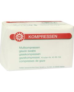 MULLKOMPRESSEN 7,5x7,5 cm unsteril 8fach