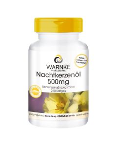 NACHTKERZENÖL 500 mg Kapseln