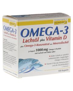 OMEGA-3 Lachsöl plus Vit.D plus Omega3 Konz.Kps.