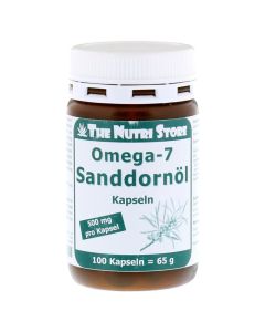 OMEGA 7 Sanddornöl 500 mg Bio Kapseln