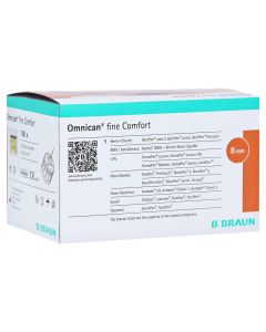 OMNICAN fine Comfort Pen Kanüle 31 Gx8 mm a 100 St