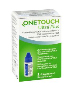 ONE TOUCH Ultra Plus Kontrolllösung mittel