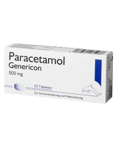 Paracetamol Genericon 500 Mg-20 st