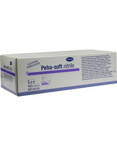 PEHA-SOFT nitrile Unt.Handsch.unste.puderfrei L