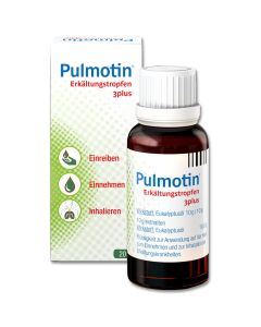 PULMOTIN Erkältungstropfen 3plus