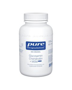 PURE ENCAPSULATIONS Glucosamin+Chondr.+MSM Kapseln