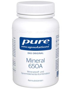 PURE ENCAPSULATIONS Mineral 650A Kapseln