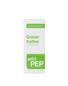 QUICKPEP grüner Kaffee Kapseln