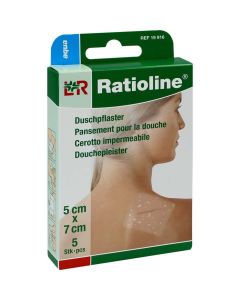 RATIOLINE aqua Duschpflaster 5x7 cm