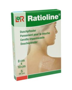 RATIOLINE aqua Duschpflaster 8x10 cm