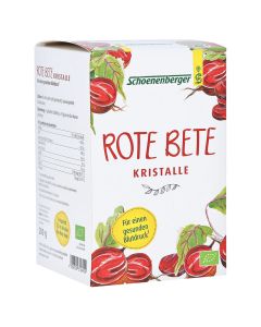 ROTE BETE Kristalle Bio Schoenenberger Pulver