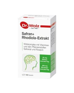 SAFRAN+RHODIOLA-Extrakt Dr.Wolz Kapseln