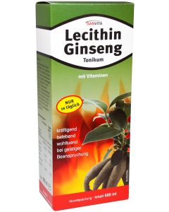 Sanvita Lecithin Ginseng Tonikum