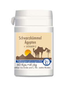 SCHWARZKÜMMELÖL Kapseln+Vitamin E