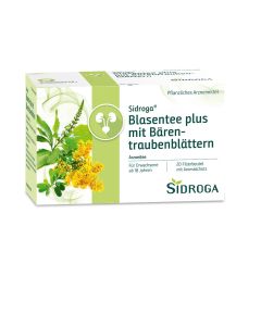 SIDROGA Blasentee plus mit Bärentraubenblättern