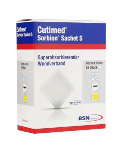 SORBION Cutimed Sachet S Wundauflage 10x10 cm