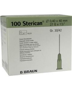 STERICAN Dentalkan.Luer 0,4x40 mm