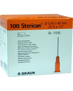 STERICAN Dentalkan.Luer 0,5x40 mm