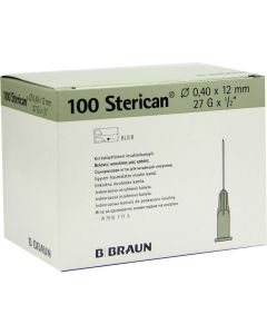 STERICAN Ins.Einm.Kan.27 Gx1/2 0,4x12 mm