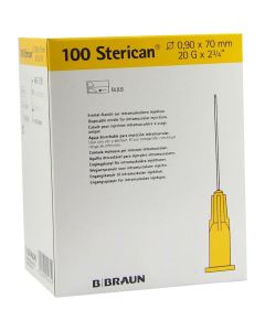 STERICAN Kanülen 20 Gx2 4/5 0,9x70 mm