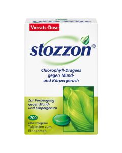 STOZZON Chlorophyll überzogene Tabletten