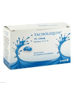 TACHOLIQUIN 1% Lösung für einen Vernebler Monodose