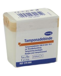 TAMPONADEBINDE 1 cmx5 m steril Hartmann