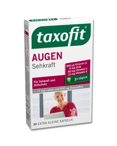 TAXOFIT Augen Sehkraft Kapseln