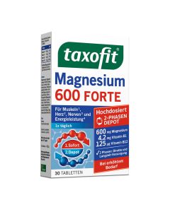 TAXOFIT Magnesium 600 FORTE Depot Tabletten