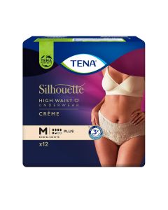 TENA SILHOUETTE Plus 1xUnterw.taillenhoch M creme