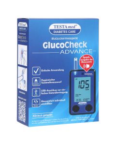 TESTAMED GlucoCheck Advance Star.-Kit mg/dl mmol/l