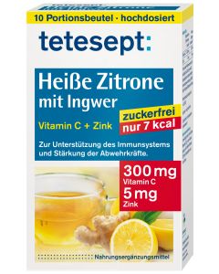 TETESEPT heisse Zitrone mit Ingwer zuckerfr.Pulver