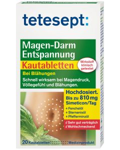 TETESEPT Magen-Darm Entspannung Kautabletten