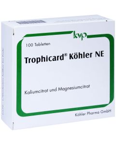 TROPHICARD Köhler NE Tabletten