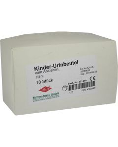 URIN AUFFANGBEUTEL steril 100 ml f.Kind z.Ankleben