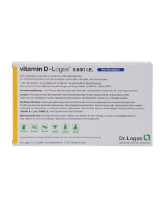 Vitamin D-loges 5.600 I.e. Gel-tabs