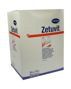 ZETUVIT Saugkompressen steril 10x10 cm