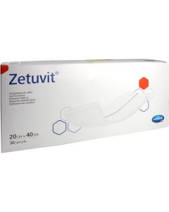 ZETUVIT Saugkompressen unsteril 20x40 cm