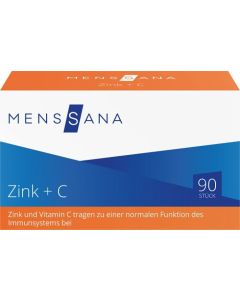 ZINK+C MensSana Lutschtabletten