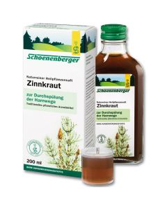 ZINNKRAUT SAFT Schoenenberger