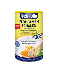 ZIRKULIN Flohsamenschalen gemahlen Pulver