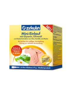 ZIRKULIN Mini-Einlauf mit Glyzerin Klistiere