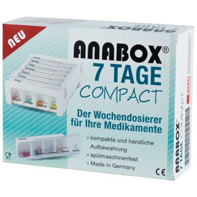 ANABOX Compact 7 Tage Wochendosierer weiss