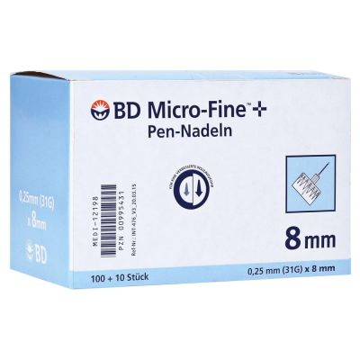 BD MICRO-FINE Pen-Nadeln 0,25x8 mm
