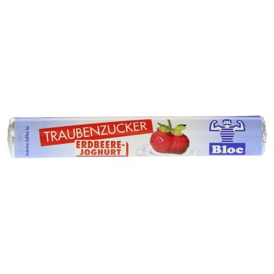 BLOC Traubenzucker Erdbeere-Joghurt Rolle