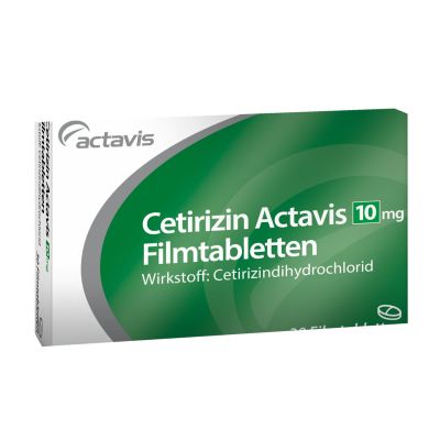 Cetirizin Actavis 10 mg Filmtabletten